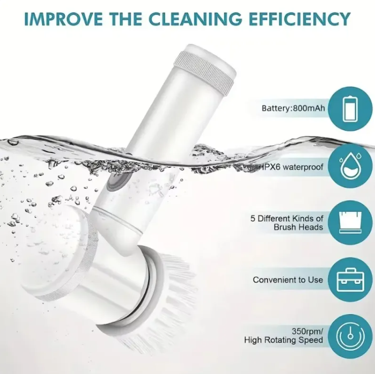 The Scrubify Brush - Electric cleaning brush